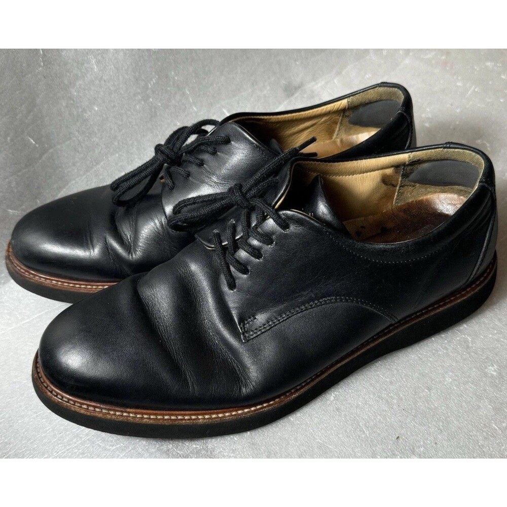 Samuel Hubbard Men’s 9.5 Founder Black Leather Dress Shoe Vibram Comfort